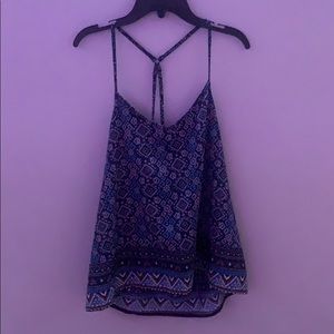 patterned tank top